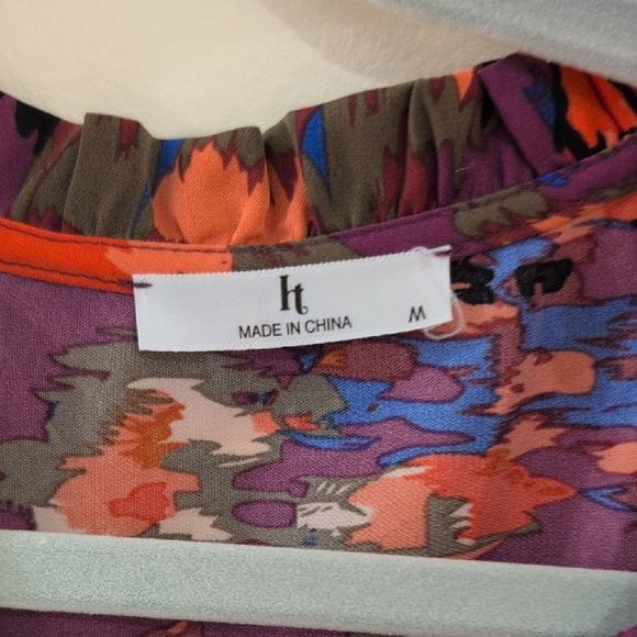 Amazon Multicolor Abstract Blouse - Picture 2 of 4